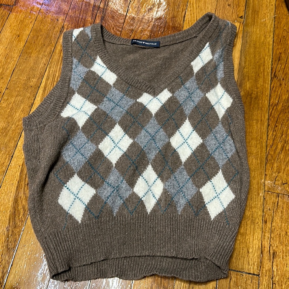 Brandy sweater vest